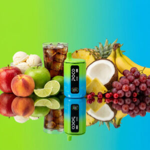 Poco 260K 6IN1 – Apple Peach & Lime Cola & Pineapple Coconut & Coconut Banana & Grape Cranberry & Vanilla Ice Cream 5%